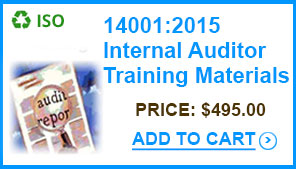14001-2015-internal-auditor-training-materials-standards