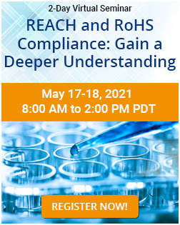 REACH and RoHS Compliance