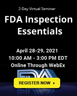 FDA Inspection Essentials