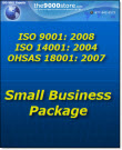 ISO 9001-14001-OHSAS 18001 Small Business Certification Package
