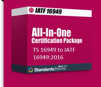 16949:2009 to 2016 All-in-One Documentation and Training Transition Package (2009>>2016)
