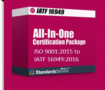 9001:2015 to 16949:2016 All in One Documentation and Training Package