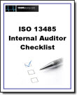 13485:2016 Internal Auditor Tools: Checklist, Procedure and Forms
