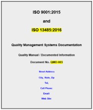 13485: 2016-9001:2015 All-in-One Documentation and Training Package