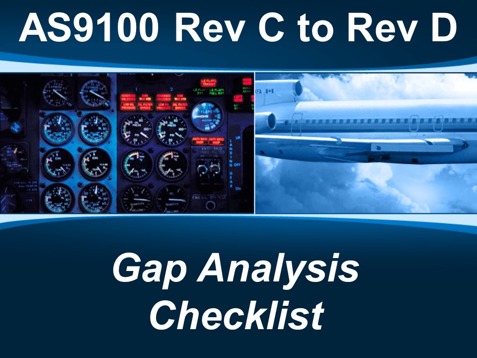 AS9100D - C to D Gap Checklist