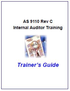 ISO 9001 to AS9110C Internal Audit Training & Checklist Package