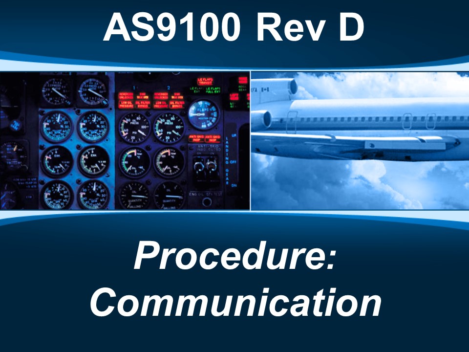 AS9100d Procedure: Communication