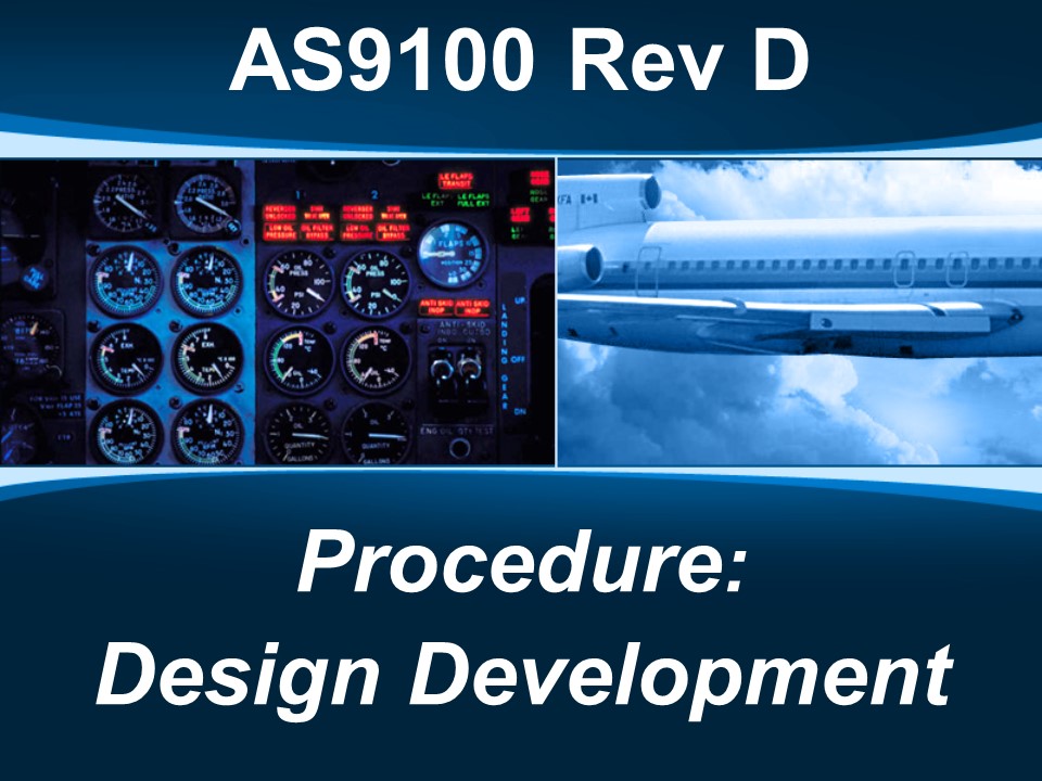 AS9100d Procedure: Design Development